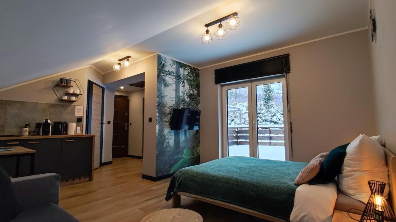 Apartament Olimpijska 54 Z Prywatnym Jacuzzi Na Tarasie Szczyrk Exterior photo